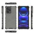 HURTEL Oklopna hibridna maskica Honeycomb za Xiaomi Redmi Note 12 Pro+, crna