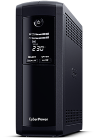 CYBERPOWER UPS napajanje ValuePRO Line-Interactive VP1600ELCD, 1600VA/960W