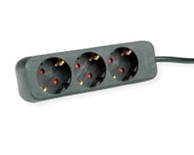 ROLINE Naponska letva, 3 m, crna