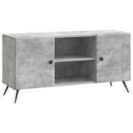 TV ormarić, 102 x 34,5 x 50 cm, konstruirano drvo, betonsko siva