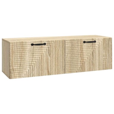 Zidni TV ormarić, 98 x 31 x 30 cm, konstruirano drvo, hrast sonoma