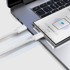 SBS USB-C na USB-C pleteni kabel TECABLETISSUETCCG 60 W 1,5 m, sivi