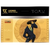 GOLDEN TICKET Kolekcionarska kartica Hunter x Hunter Leorio