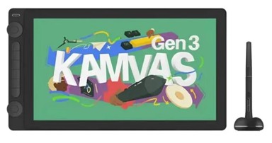 HUION Grafički tablet Kamvas 16, Gen. 3