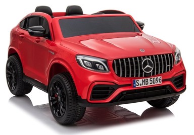 Auto na akumulator Mercedes GLC 63S QLS 4x4, crveni, dvosjed