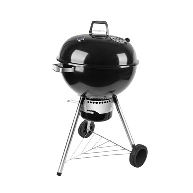 Roštilj na ugljen, okrugli, s kotačima 65x64x108 cm