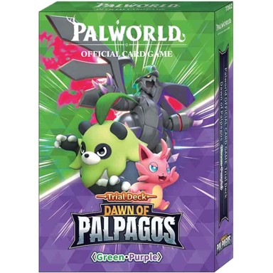 PALWORLD Trial Deck TD02, Dawn of Palpagos, Green-Purple