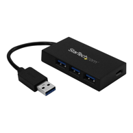 STARTECH USB čvorište HB30A3A1CSFS, crno