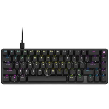 CORSAIR Tipkovnica K65 Pro Mini Gaming USB QWERTZ njemačka crna