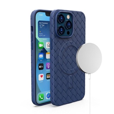 HURTEL Tkana futrola s MagSafeom, iPhone 14 Pro, tamnoplava