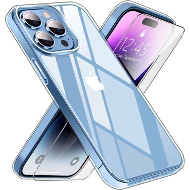 OVERBOARD Premium Armor Slim 2mm futrola za Apple iPhone 14 Pro Max + staklo, prozirna