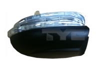 TYC Žmigavac u retrovizoru VW GOLF 6 desni bijeli LED TOURAN 10-15