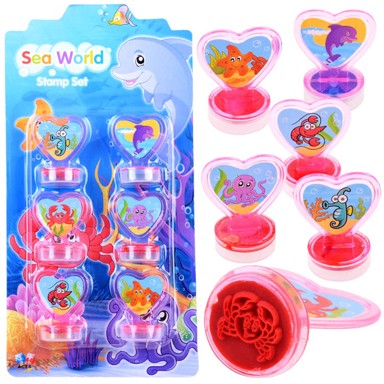 Set štambilja, 6 kom., morske životinje