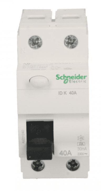 SCHNEIDER 2P 40A 0.03A diferencijalni prekidač tip A iIK A9Z01240