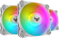 ASUS Ventilator TUF Gaming TF120 ARGB, 120mm, 1900 okr/min, bijeli, 3 kom