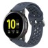 B-STRAP Silicone Dots remen za Garmin Vivoactive 4, dark gray