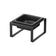 YAMAZAKI Posuda keramička za ljubimce sa stalkom Tower