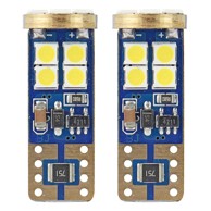 AMIO LED žarulja CANBUS W5W T10E, 12/24 V, bijela