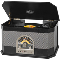 TREVI TT 1040 BT Gramofon, srebrna/crna