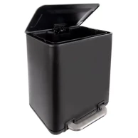 ORION BLACK Koš za smeće s pedalom 6 L, crni