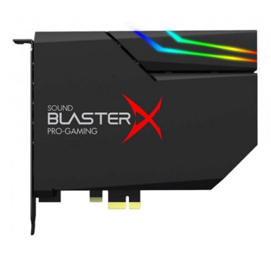 CREATIVE LABS Zvučna kartica Sound BlasterX AE-5 Plus, 5.1, 32-bit, PCI-E, Dolby, crna