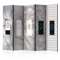 Sobna pregrada u 5 dijelova Labels II 225x172
