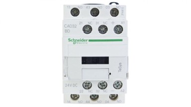 SCHNEIDER TeSys Deca Pomoćni kontaktor 18A 3NO 2NC 24V DC CAD32BD