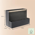 LEITZ Ladica 61970089 od tkanine, tamnosiva