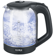 FLORIA Kuhalo za vodu ZLN3505, 2000 W, 1,7 l, stakleno