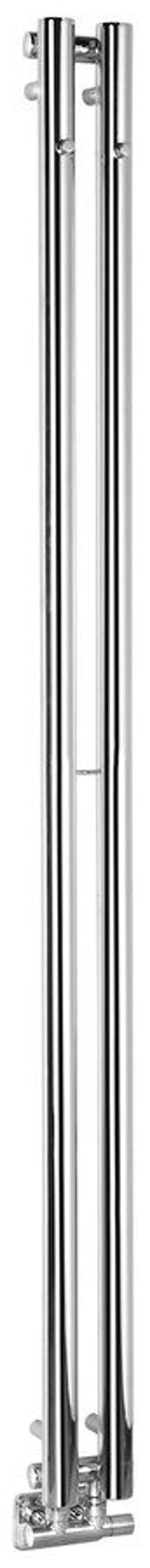 SAPHO Radijator PILON, 122 x 1800 mm, kromirani, s kukama