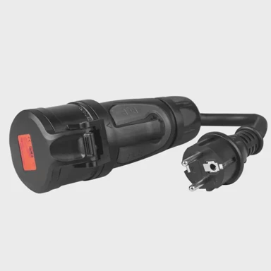 GREEN CELL Strujni adapter RED CEE 16A 400V 5P to Schuko 230V, EVAK01