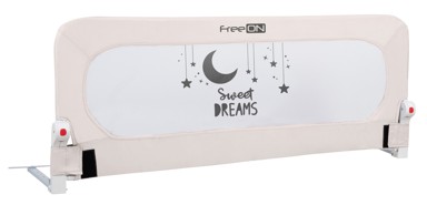 FREEON Zaštita za krevet, Bedrail, bež, s motivom