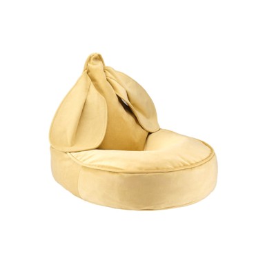 WIGIWAMA Žuta baršunasti vreća za bebe Bunny