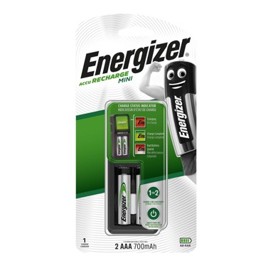 ENERGIZER Punjač za baterije MINI 2xAAA 700 mAh