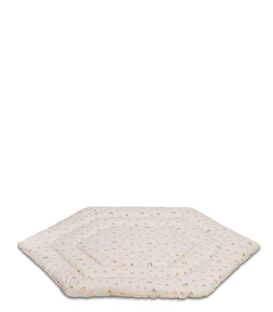 FILLIKID Hexagon podloga Jersey za vrtić, Prag/Atena, Rainbow bež