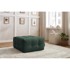 BOBOCHIC PARIS Tamnozeleni tabure Kleber, 84x93x46 cm