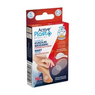 ACTIVEPLAST Flasteri za uklanjanje bradavica i kurjih očiju, 16 kom
