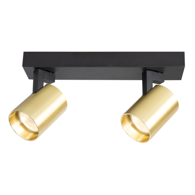 Strona spot svjetiljka Volf, 2xGU10, zlatna