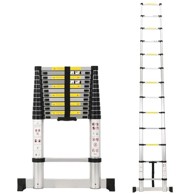 MXM Teleskopska aluminijska ljestva, 3,8 m
