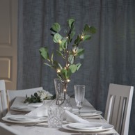 STAR TRADING Zeleni LED svjetlosni ukras Eucalyptus, dužine 90 cm