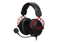 HYPERX Gaming slušalice Cloud Alpha, crno-crvene