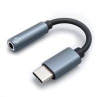 QOLTEC USB-C na 3,5 mm jack adapter, 10 cm