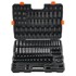 VEVOR Set udarnih nasadnih ključeva, 130 kom, 53x41x9 cm, crni