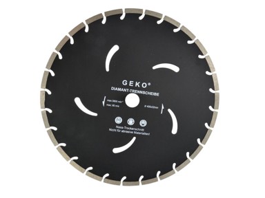 GEKO Crni dijamantni disk, 400 x 10 x 32 mm