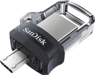 SANDISK USB stick Ultra Dual, 64GB, microUSB (SDDD3-064G-G46)