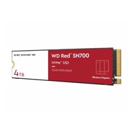 WD SSD Red SN700 NVMe 4TB, crni
