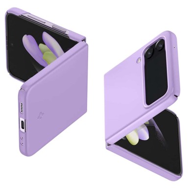 SPIGEN Maska AirSkin za Samsung Galaxy Z Flip 4, Rose Purple