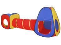 KRUZZEL Dječje igralište s tunelom 3u1, Multiplay