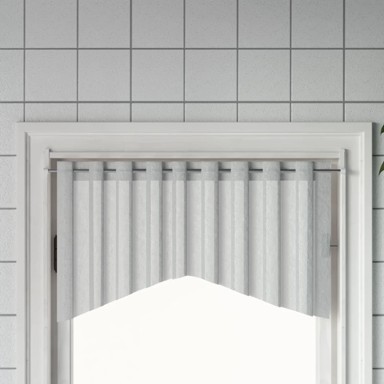 Karniša, aluminijska, bijelo-srebrna, 90 - 135 cm