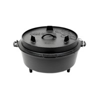 KAMADO Valhal Dutch Oven 6.1L, sa nogicama